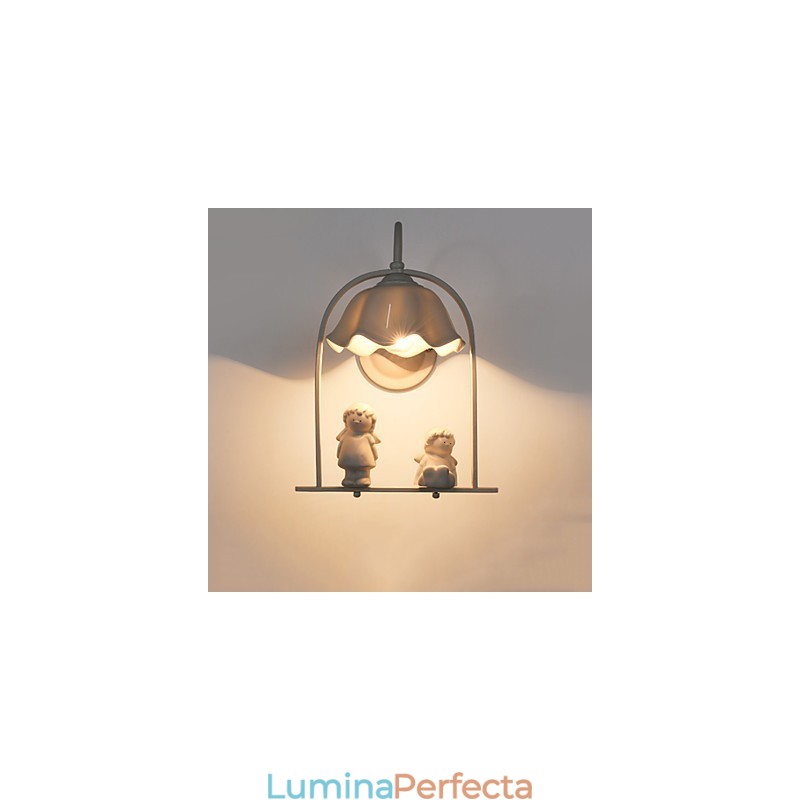 Caracteristică modernă de pictură contemporană pentru protecția ochilor Lumină ambientală Aplice de perete Aplice