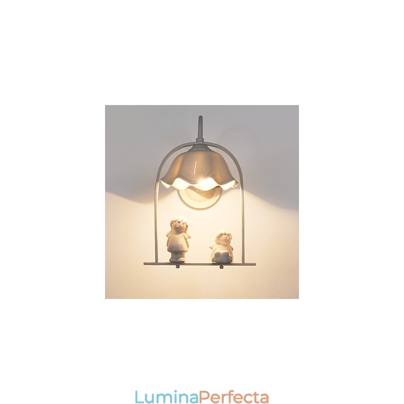 Caracteristică modernă de pictură contemporană pentru protecția ochilor Lumină ambientală Aplice de perete Aplice