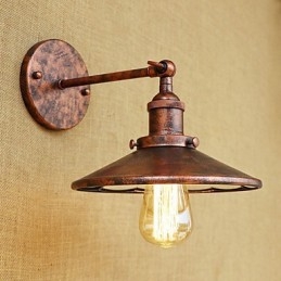 Rustic Lodge Country Retro Electroplated Caracteristică pentru aplice de perete cu lumină ambientală în stil mini