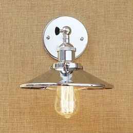 Rustic Lodge Country Retro Electroplated Caracteristică pentru aplice de perete cu lumină ambientală în stil mini