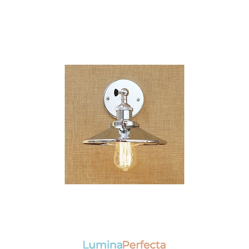 Rustic Lodge Country Retro Electroplated Caracteristică pentru aplice de perete cu lumină ambientală în stil mini