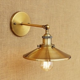 Rustic Lodge Country Retro Electroplated Caracteristică pentru aplice de perete cu lumină ambientală în stil mini