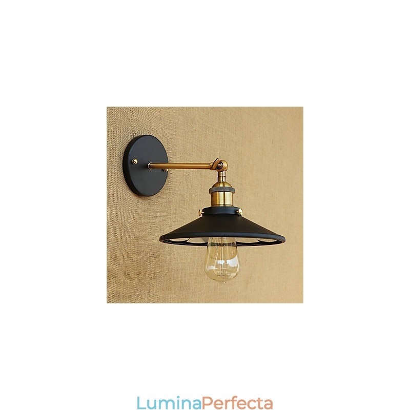 Caracteristică de pictură retro country pentru stil mini aplice de perete cu lumină ambientală