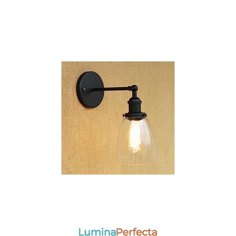 Caracteristică de pictură retro de la țară pentru aplice de perete cu lumină ambientală pentru protecția ochilor în stil mini