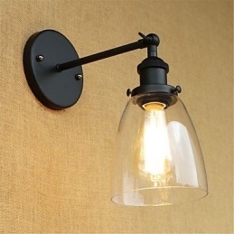 Caracteristică de pictură retro de la țară pentru aplice de perete cu lumină ambientală pentru protecția ochilor în stil mini