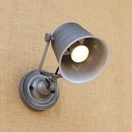 Caracteristică de pictură retro rustic Lodge Country pentru protecția ochilor în stil mini perete cu lumină ambientală