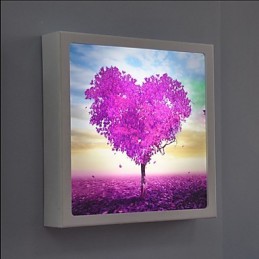Funcție integrată de pictură modernă contemporană modernă contemporană pentru aplice de perete cu lumină ambientală