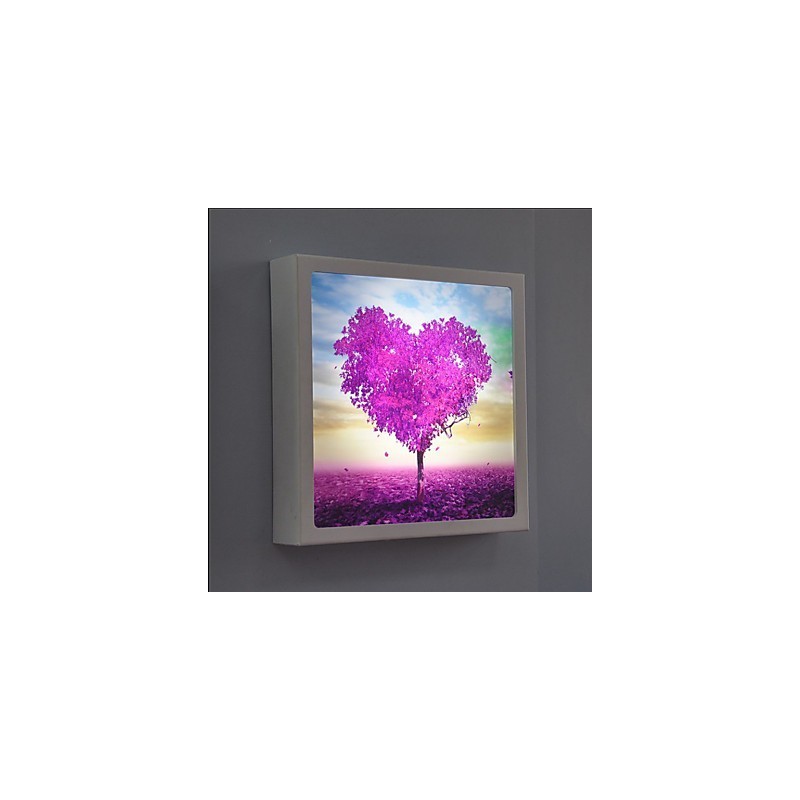 Funcție integrată de pictură modernă contemporană modernă contemporană pentru aplice de perete cu lumină ambientală