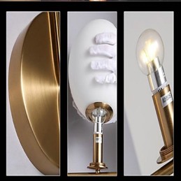 Rustic Lodge Country Electroplated Caracteristică pentru Mini Style Ambient Light Appliques Aplice de perete