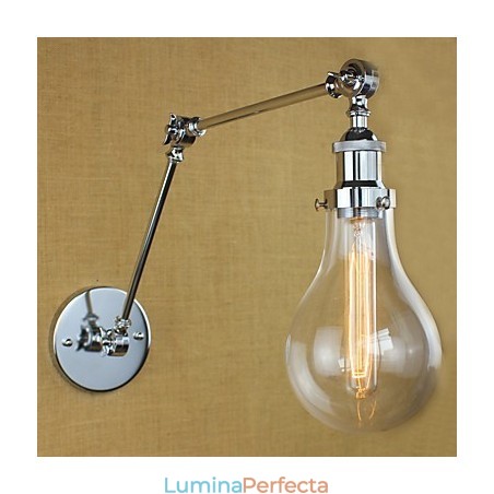 Caracteristică rustică retro galvanizată pentru lumini cu braț oscilant pentru protecția ochilor în stil mini Caracteristică rustică retro galvanizată pentru lumini cu braț oscilant pentru protecția ochilor în stil mini