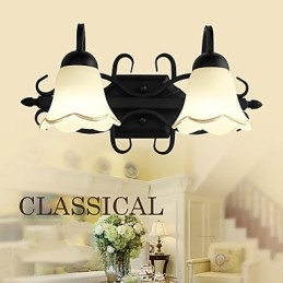 Rustic Lodge Electroplated Caracteristică pentru Downlight Baie Lumină de perete
