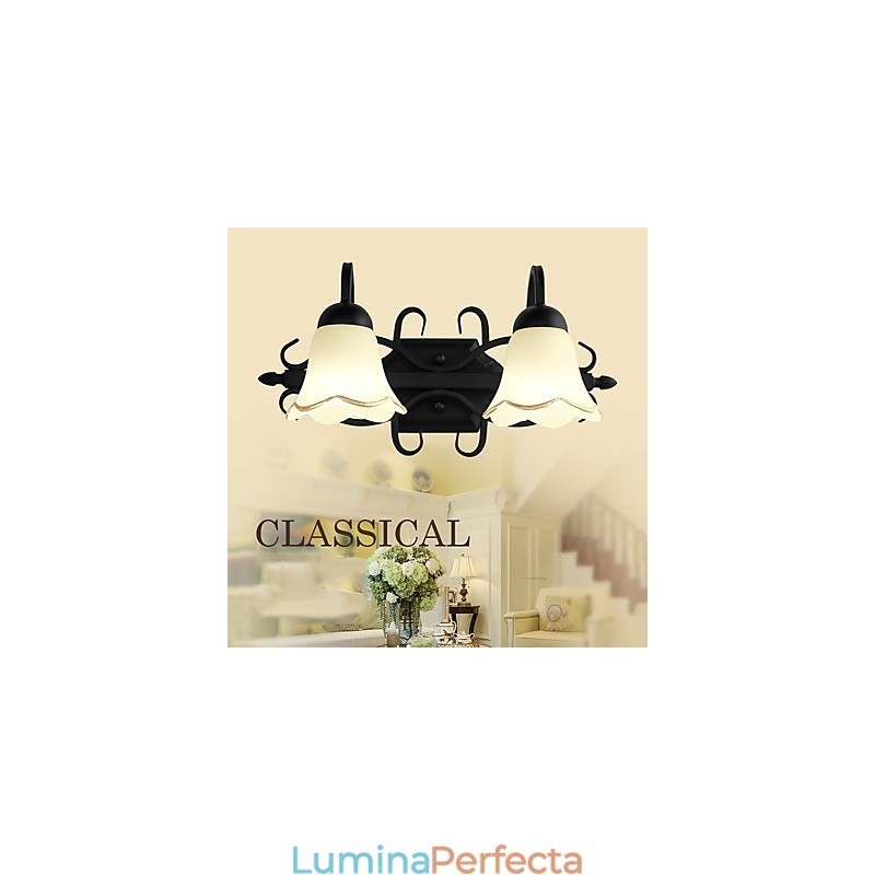 Rustic Lodge Electroplated Caracteristică pentru Downlight Baie Lumină de perete