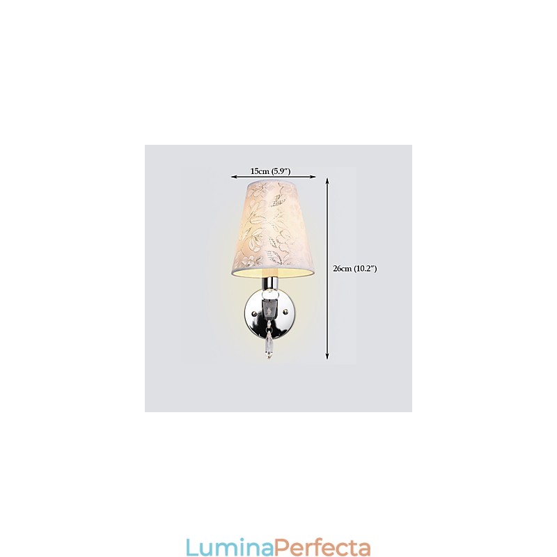 Caracteristică modernă, contemporană, galvanizată, pentru lumina ambientală Aplice de perete
