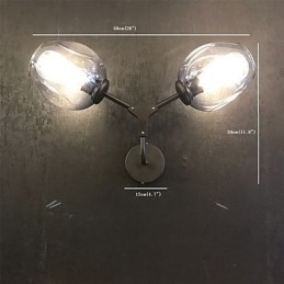 Rustic Lodge Vintage Country Retro Pictură Caracteristică pentru Mini Style Ambient Light Appliques Lampă de perete