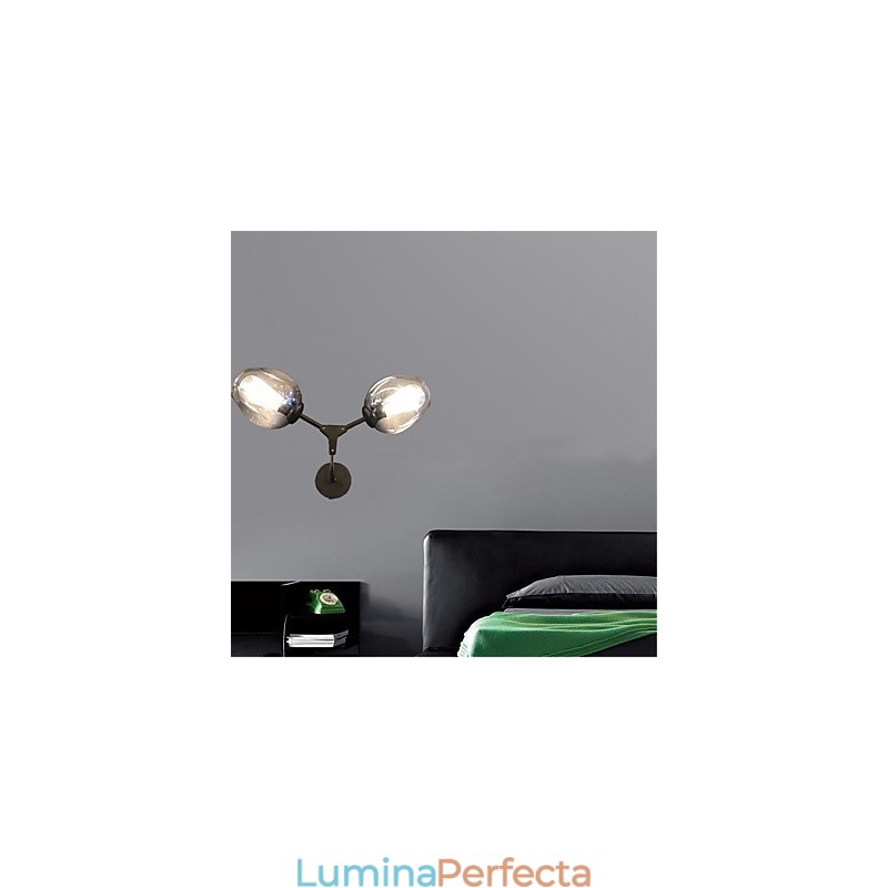 Rustic Lodge Vintage Country Retro Pictură Caracteristică pentru Mini Style Ambient Light Appliques Lampă de perete