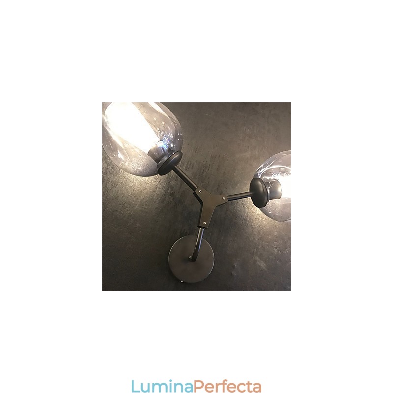 Rustic Lodge Vintage Country Retro Pictură Caracteristică pentru Mini Style Ambient Light Appliques Lampă de perete