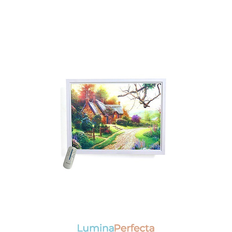 Funcție integrată de pictură modernă contemporană modernă contemporană pentru aplice de perete cu lumină ambientală