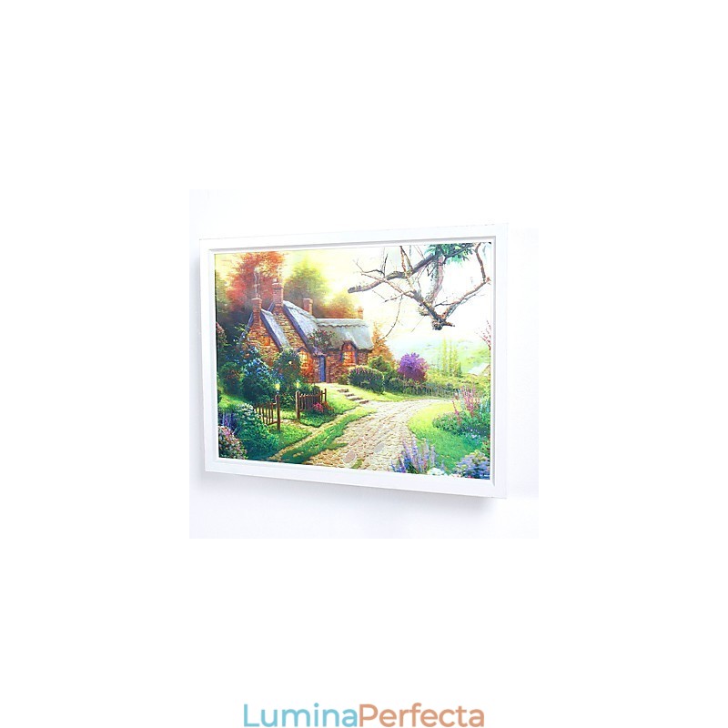 Funcție integrată de pictură modernă contemporană modernă contemporană pentru aplice de perete cu lumină ambientală