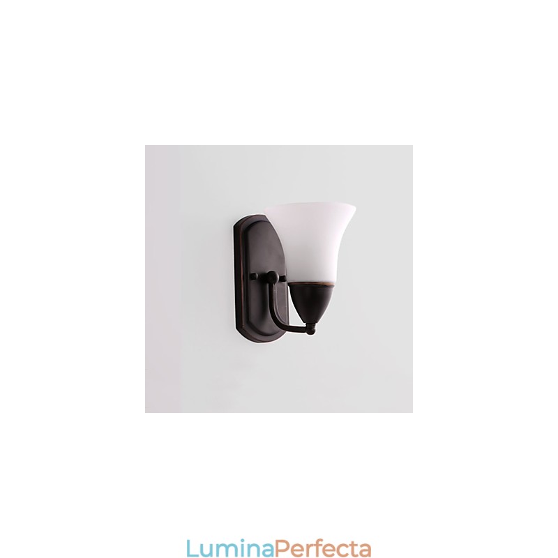Rustic Lodge Finisaj cu oxid negru Caracteristică pentru protecția ochilor Lumină ambientală Aplice de perete Lampă de perete