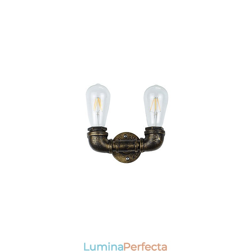 Rustic Lodge Tradițional Clasic Vechi Alamă Caracteristică pentru lumină ambientală Applique de perete