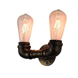 Rustic Lodge Tradițional Clasic Vechi Alamă Caracteristică pentru lumină ambientală Applique de perete