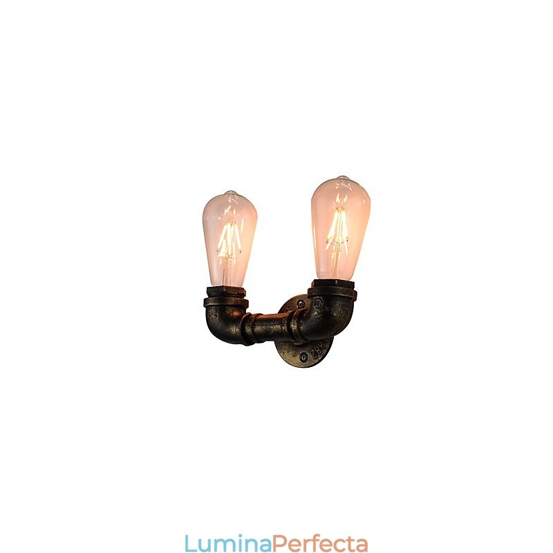 Rustic Lodge Tradițional Clasic Vechi Alamă Caracteristică pentru lumină ambientală Applique de perete