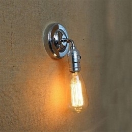 Lampă de perete retro Loft Edison Aplice de perete pentru dormitor pentru casă în sus în jos Rustic industrial cu un singur cap coridor sufragerie mini decor perete