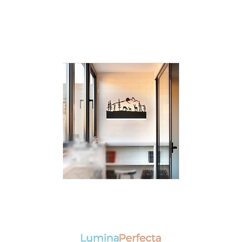 Funcție integrată pentru lumina ambientală Aplice de perete