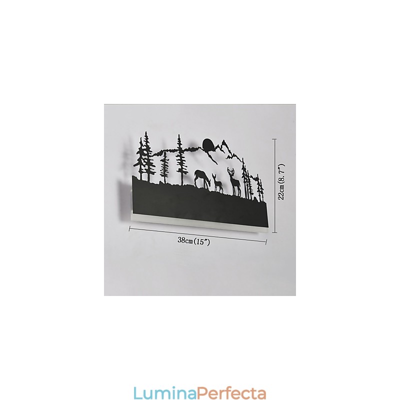 Funcție integrată pentru lumina ambientală Aplice de perete