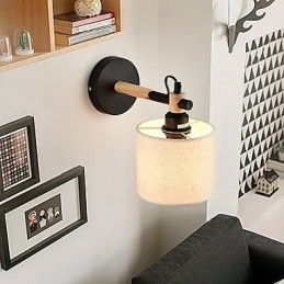 Aplice de perete din țesătură Modern Contemporan Caracteristică Aplice de perete cu lumină ambientală