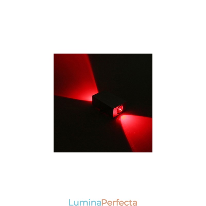 Caracteristică de noutate multicoloră 3 pentru aplice de perete cu lumină ambientală în stil mini