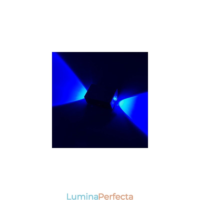 Caracteristică de noutate multicoloră 3 pentru aplice de perete cu lumină ambientală în stil mini