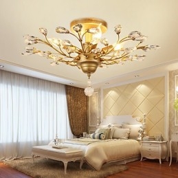 Pictură metalică cu montare încasată de cristal negru SAU auriu