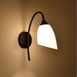 Lampă Neagră Americană Simple Dormitor Pescuit Lampă Noptieră