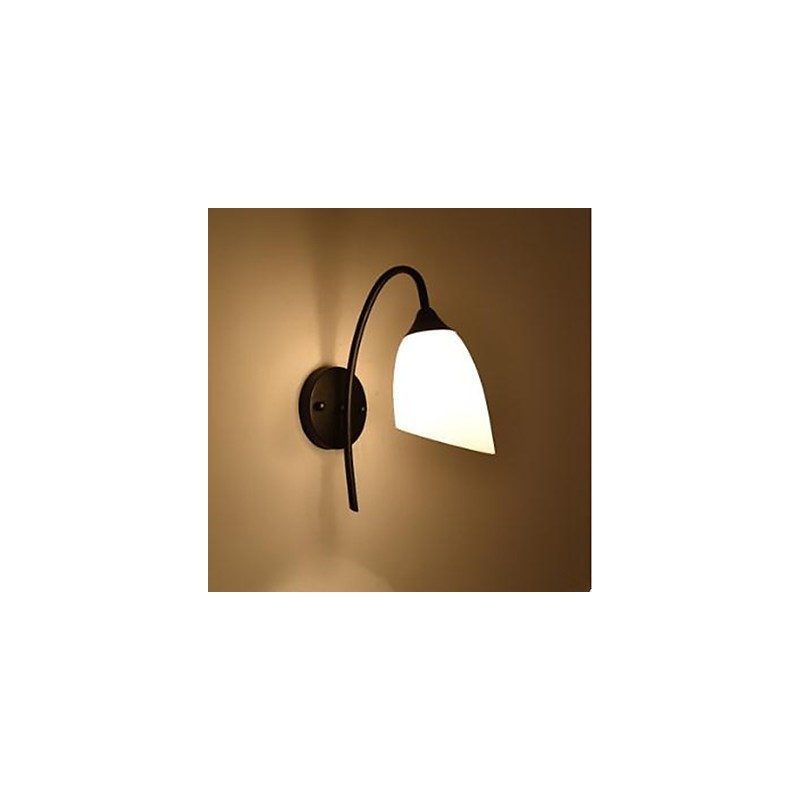 Lampă Neagră Americană Simple Dormitor Pescuit Lampă Noptieră