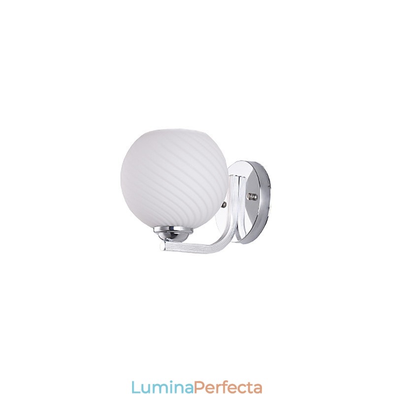Caracteristică simplă și modernă de placă electrostatică pentru protecția ochilor cu brațul oscilant Aplice de perete cu lumină ambientală