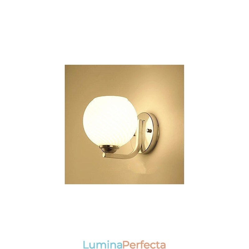 Caracteristică simplă și modernă de placă electrostatică pentru protecția ochilor cu brațul oscilant Aplice de perete cu lumină ambientală
