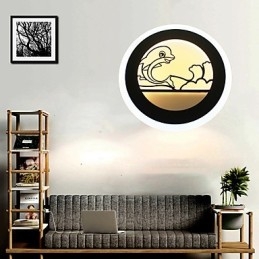 Lampă de perete modernă, minimalistă, pentru dormitor, lampă de noptieră, aplică de perete creativă pentru copii, lampă de scară, acrilic