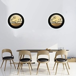 Lampă de perete modernă, minimalistă, pentru dormitor, lampă de noptieră, aplică de perete creativă pentru copii, lampă de scară, acrilic