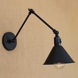 Caracteristică de pictură retro country pentru Mini Style Swing Arm Protecția ochilor Downlight Swing Arm Lights