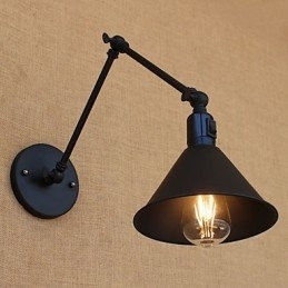 Caracteristică de pictură retro country pentru Mini Style Swing Arm Protecția ochilor Downlight Swing Arm Lights