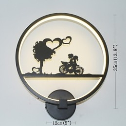 Produs din aluminiu Lampă de perete Modernă, minimalistă, creativă, la modă, sufragerie, fundal, perete, balcon, lumini pentru coridor
