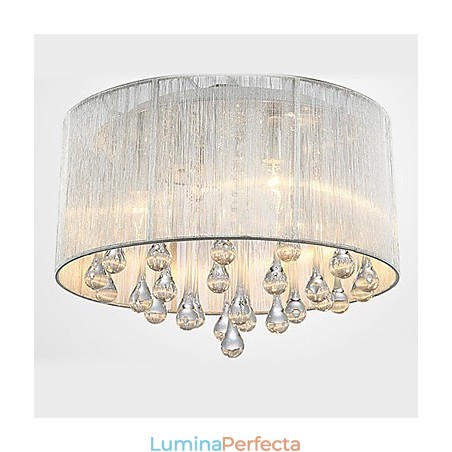 Plafoniera Modern Crystal 4 Lumini Plafoniera Modern Crystal 4 Lumini