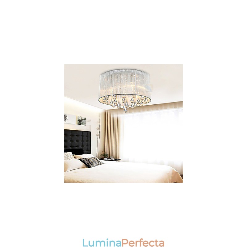 Plafoniera Modern Crystal 4 Lumini