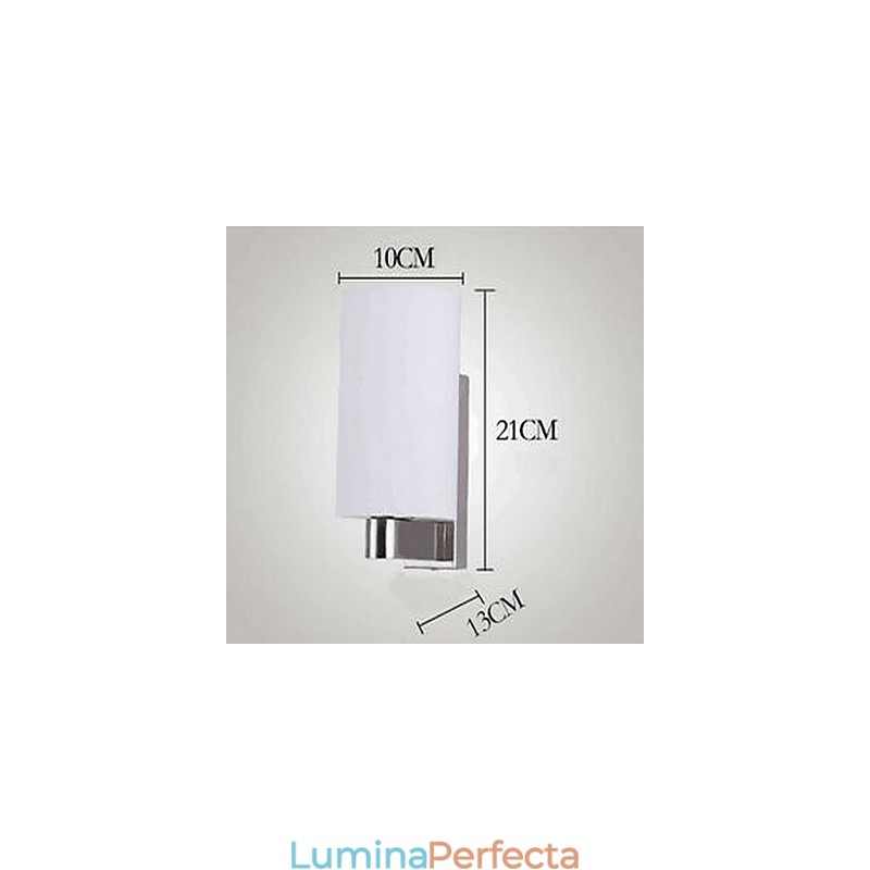 Aplice de perete cu lumini în sus cu electroplacare, modernă, contemporană