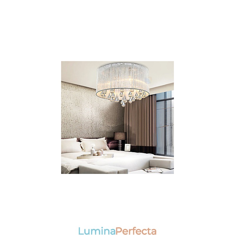 Plafoniera Modern Crystal 4 Lumini