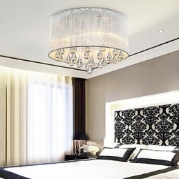 Plafoniera Modern Crystal 4 Lumini