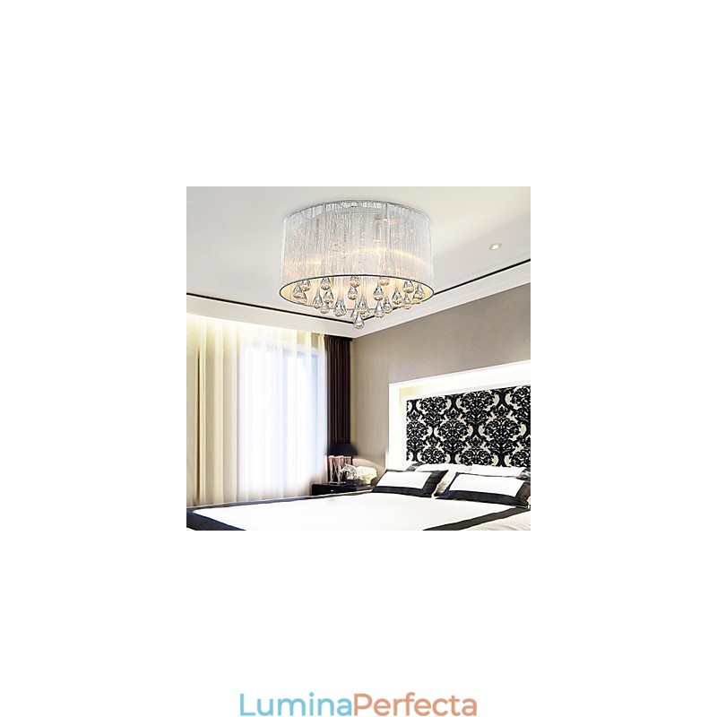 Plafoniera Modern Crystal 4 Lumini
