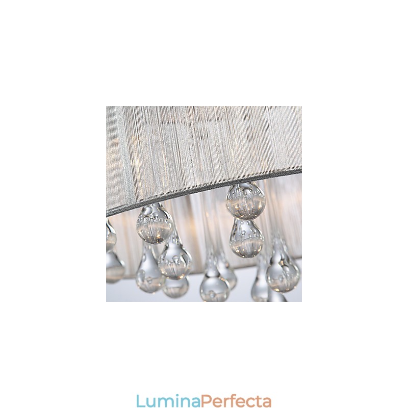 Plafoniera Modern Crystal 4 Lumini