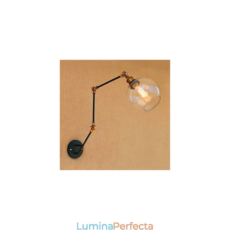 Rustic Lodge Chrome Caracteristică pentru Braț Oscilant Lumină Ambientală Lumini Braț Oscilant Lampă de Perete